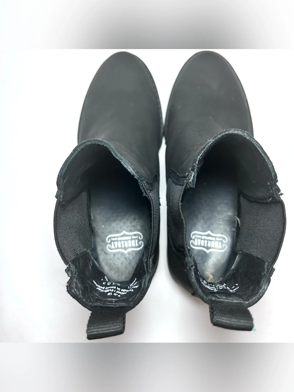 Thursday Boot Company Legend Chelsea Boots In Matte Black Men’s 7.5